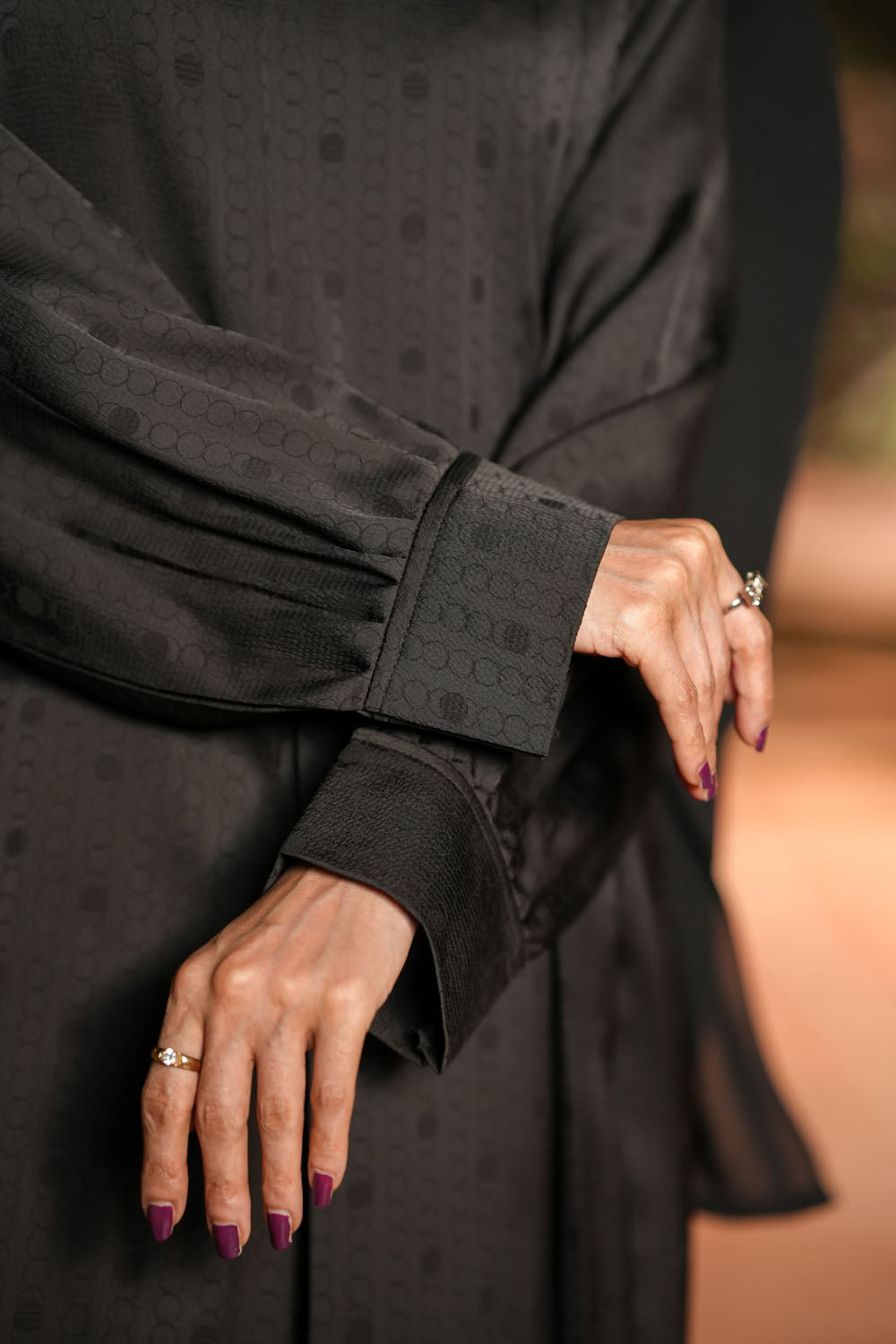 Abeera black Abaya by Al Deebaj, photo 3