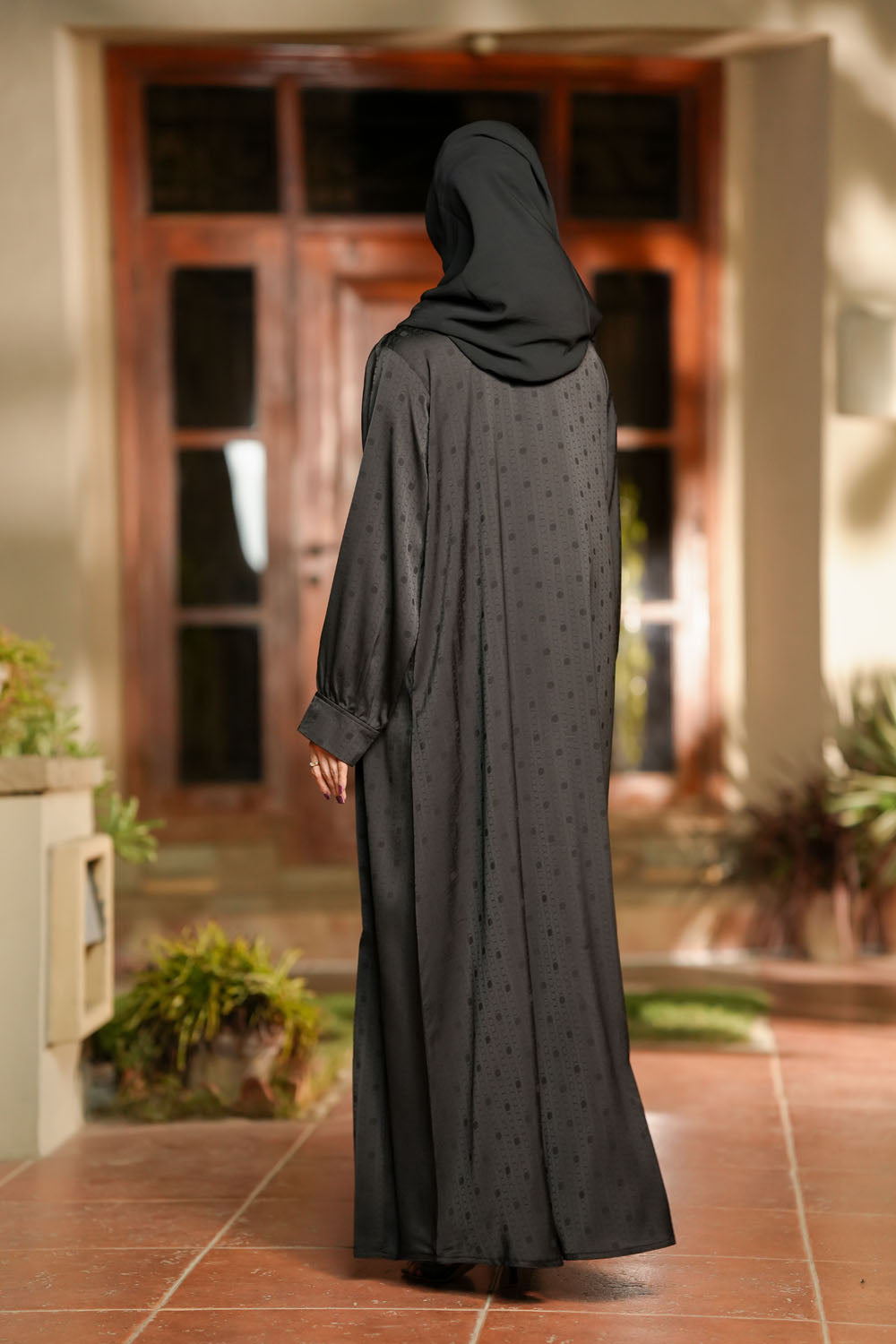 Abeera black Abaya by Al Deebaj, photo 4