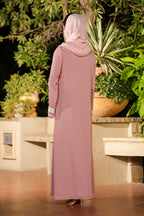 Zunaira Pink Abaya by Al Deebaj, photo 2