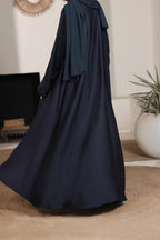 Hareer Blue Abaya by Al Deebaj, photo 5