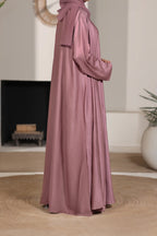 Hareer Pink Abaya by Al Deebaj, photo 4