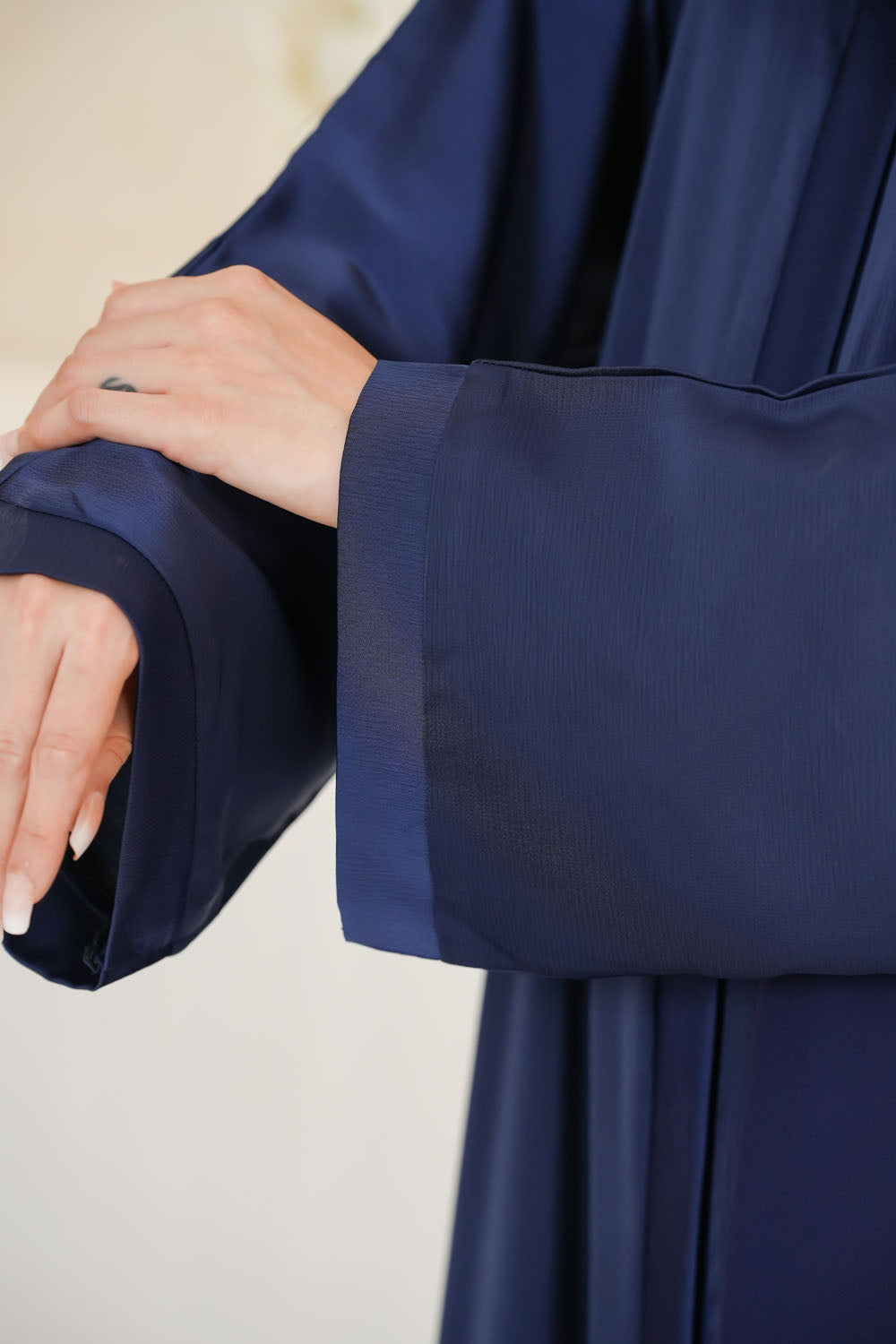Navy Basic Abaya by Al Deebaj, photo 3