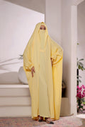 Yellow Jilbab abaya by Al Deebaj