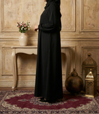 Musfirah Black Abaya by Al Deebaj, photo 3