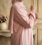 Musfirah Pink Abaya by Al Deebaj, photo 2