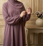 Musfirah T-Pink Abaya by Al Deebaj, photo 2