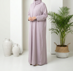 Zarnish Pink Abaya by Al Deebaj, photo 4