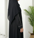 Faiza Black Abaya by Al Deebaj, photo 3