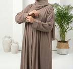 Faiza Brown Abaya by Al Deebaj, photo 2