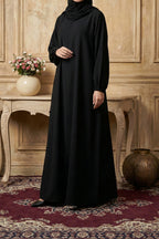 Musfirah Black Abaya by Al Deebaj