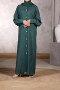 Maliha Green Abaya by Al Deebaj