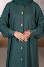 Maliha Green Abaya by Al Deebaj, photo 3
