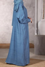 Maliha Dark Blue Abaya by Al Deebaj, photo 4