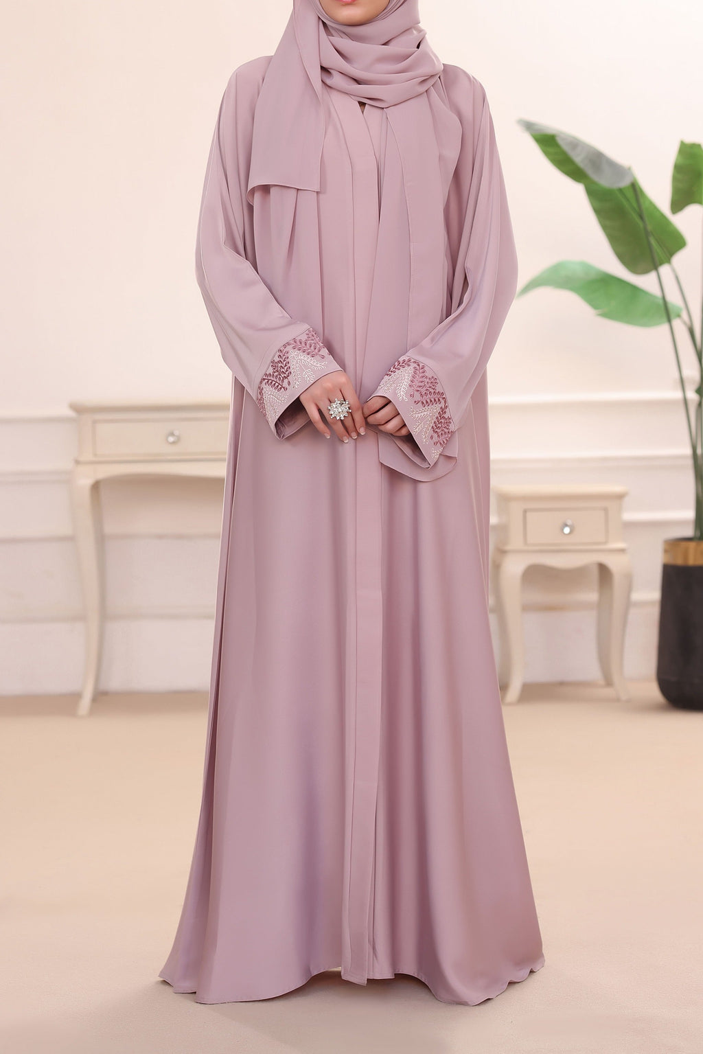 Tooba Lilac Dream Abaya by Al Deebaj