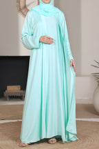 Hareer Cyan Abaya by Al Deebaj