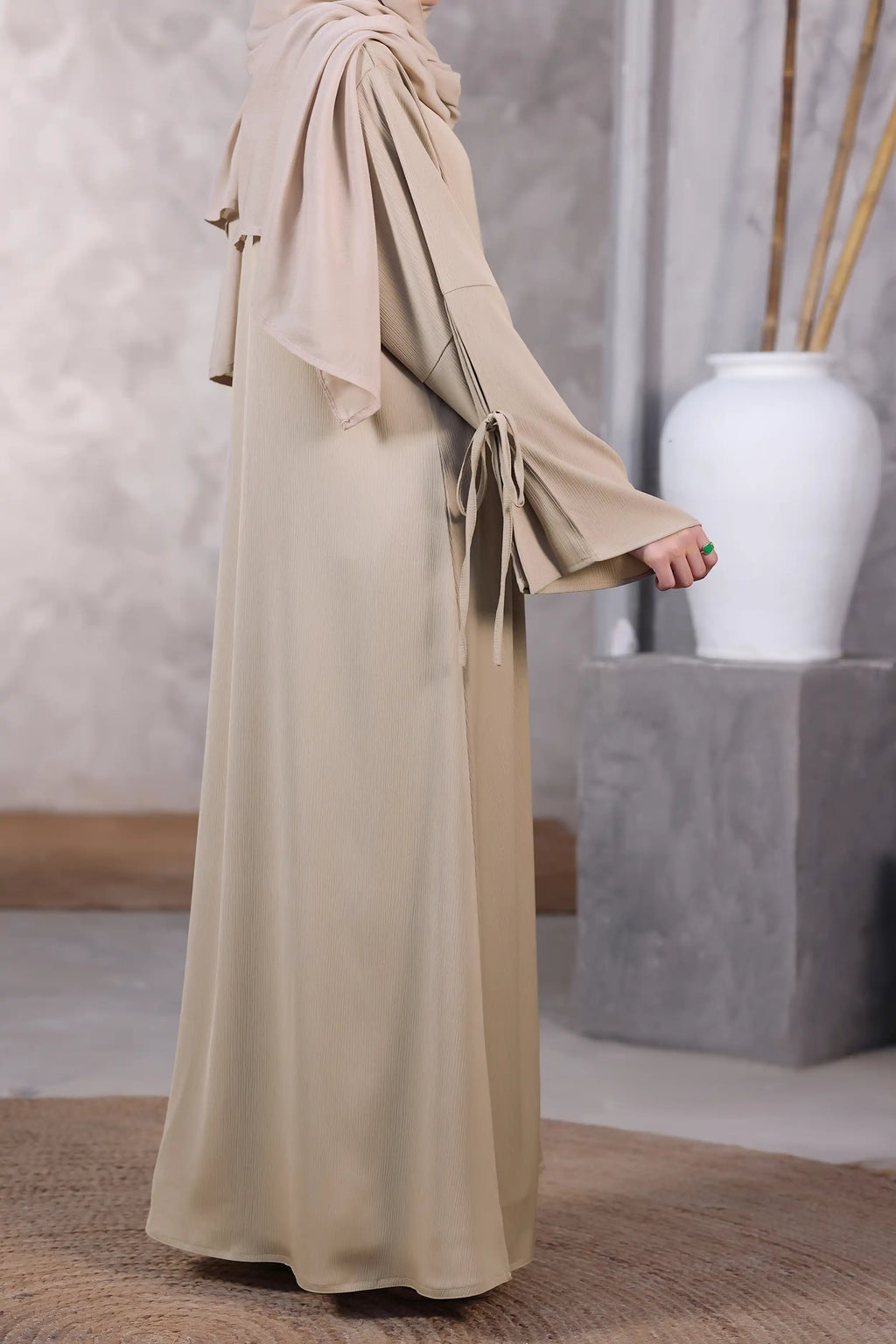 Anabiya Fawn Abaya by Al Deebaj, photo 4