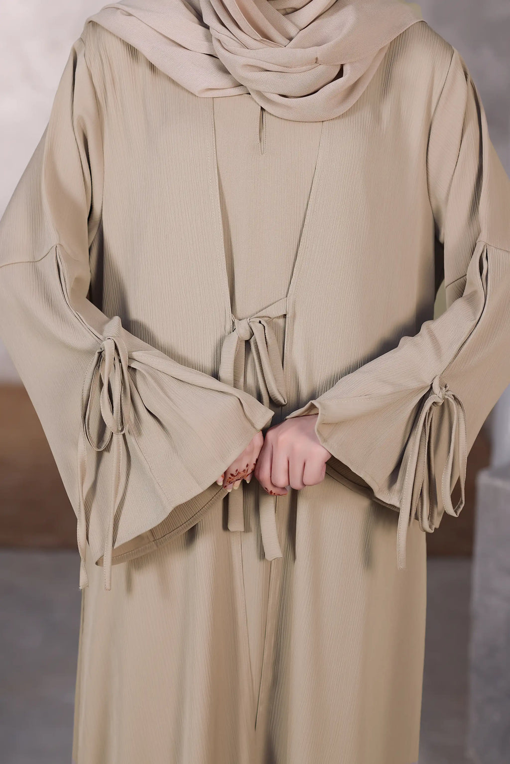 Anabiya Fawn Abaya by Al Deebaj, photo 2