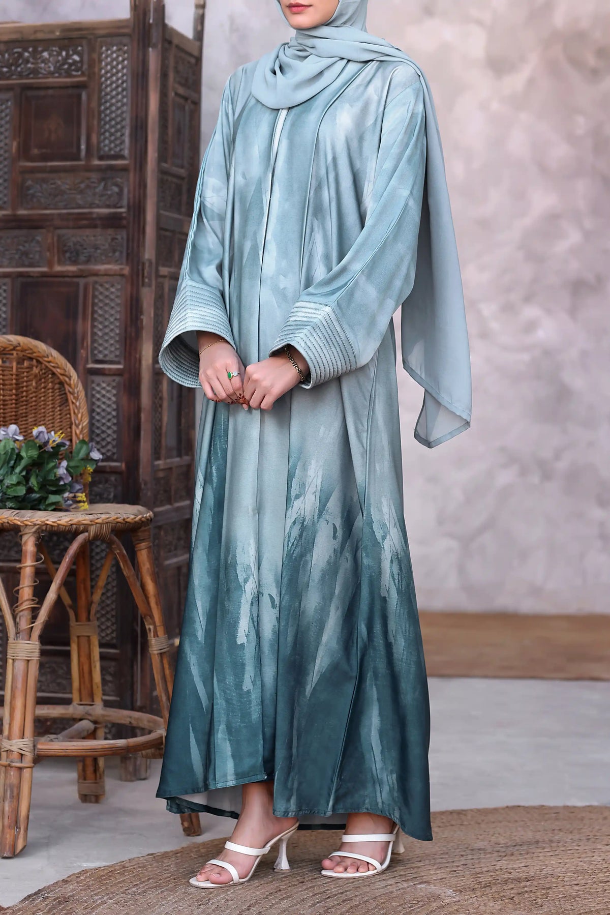 Desire Ocean Abaya by Al Deebaj, photo 5