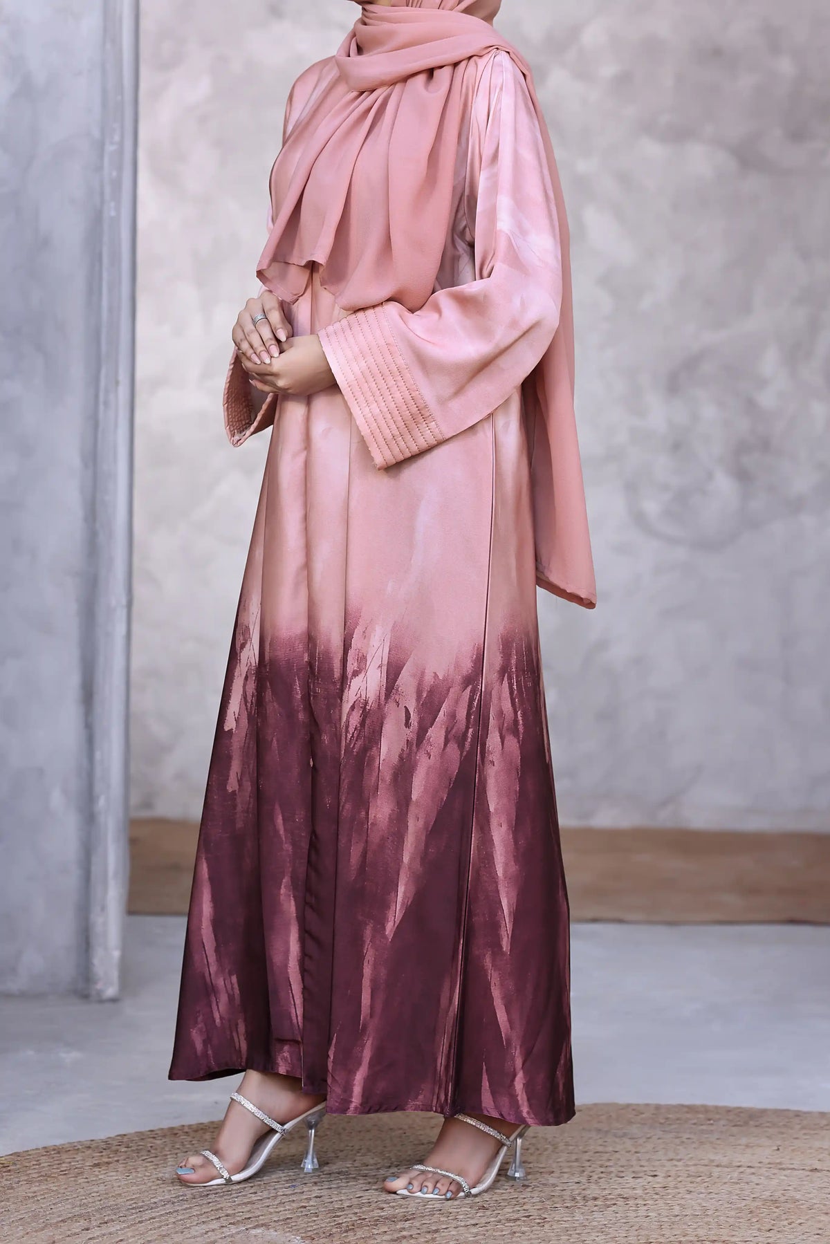 Desire Claret Abaya by Al Deebaj