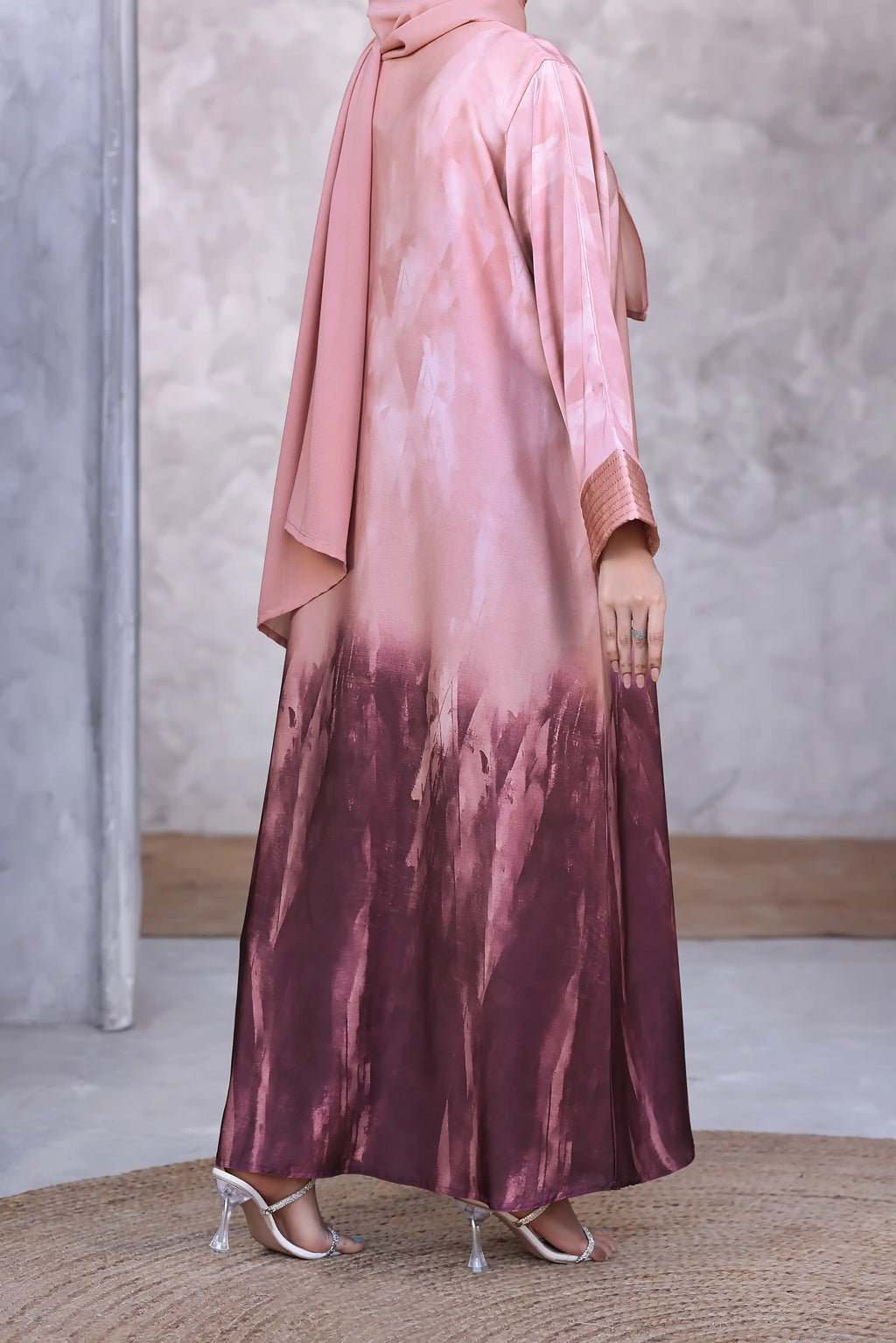 Desire Claret Abaya by Al Deebaj, photo 4