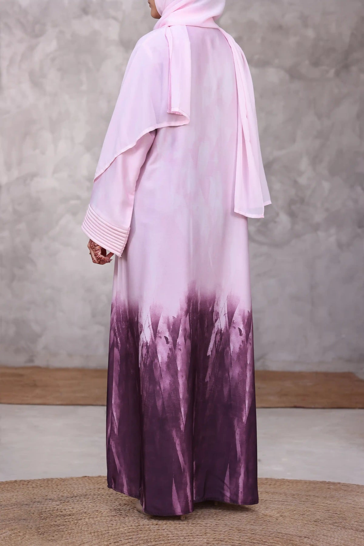 Desire Lavender Abaya by Al Deebaj, photo 5