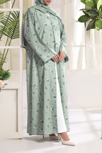 Mint Bloom Noure Abaya by Al Deebaj, photo 6
