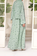 Mint Bloom Noure Abaya by Al Deebaj, photo 8