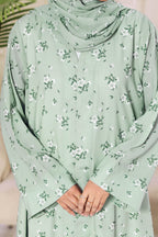 Mint Bloom Noure Abaya by Al Deebaj, photo 2
