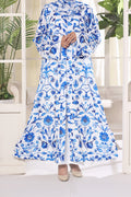 Ocean Noure Abaya by Al Deebaj
