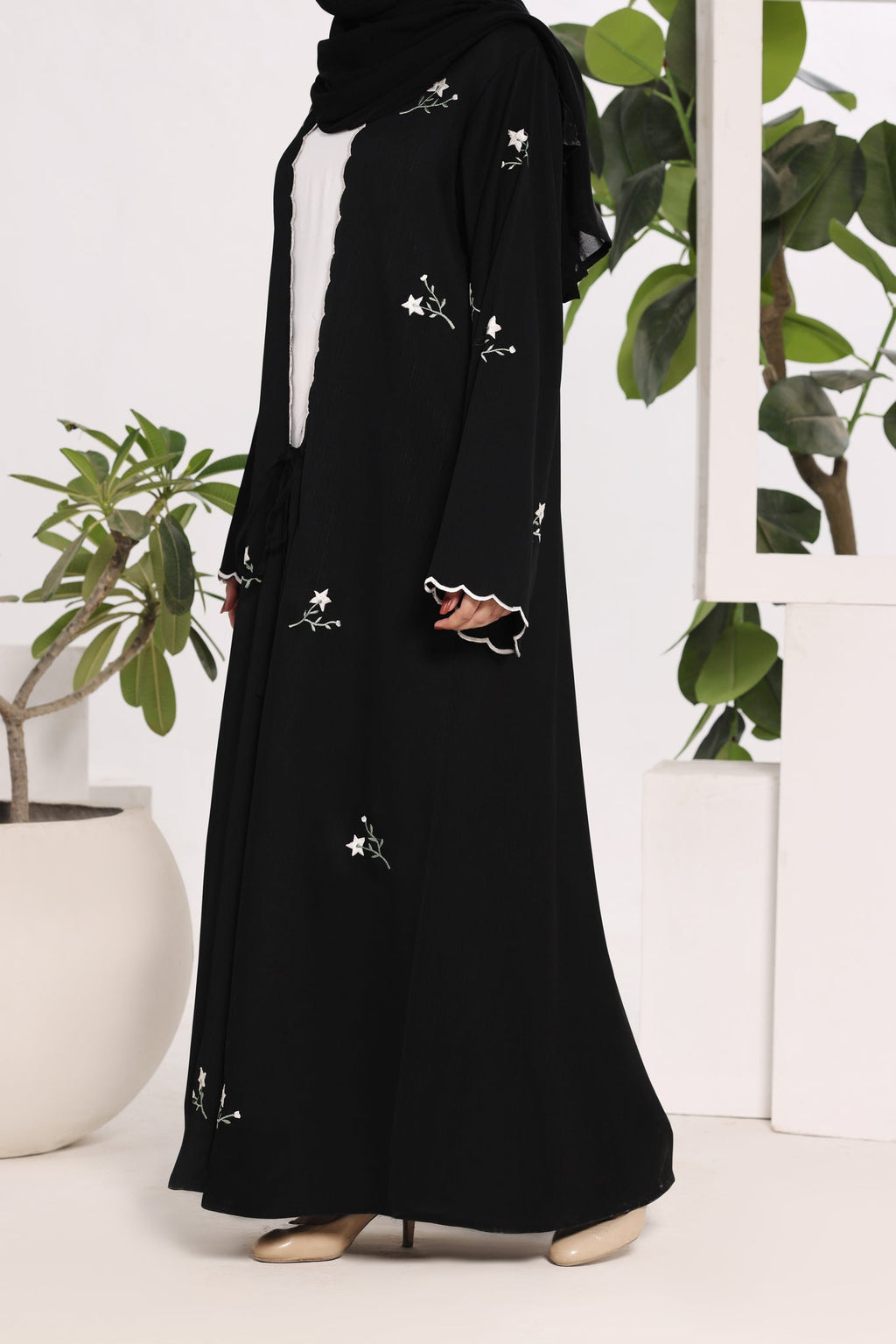 Aleena Black Abaya by Al Deebaj, photo 3