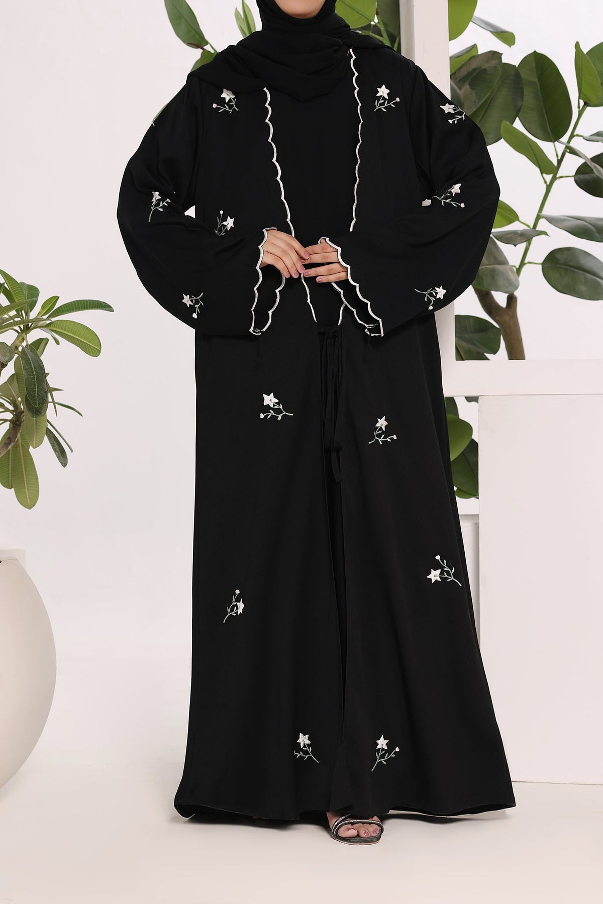 Aleena Black Abaya by Al Deebaj, photo 2