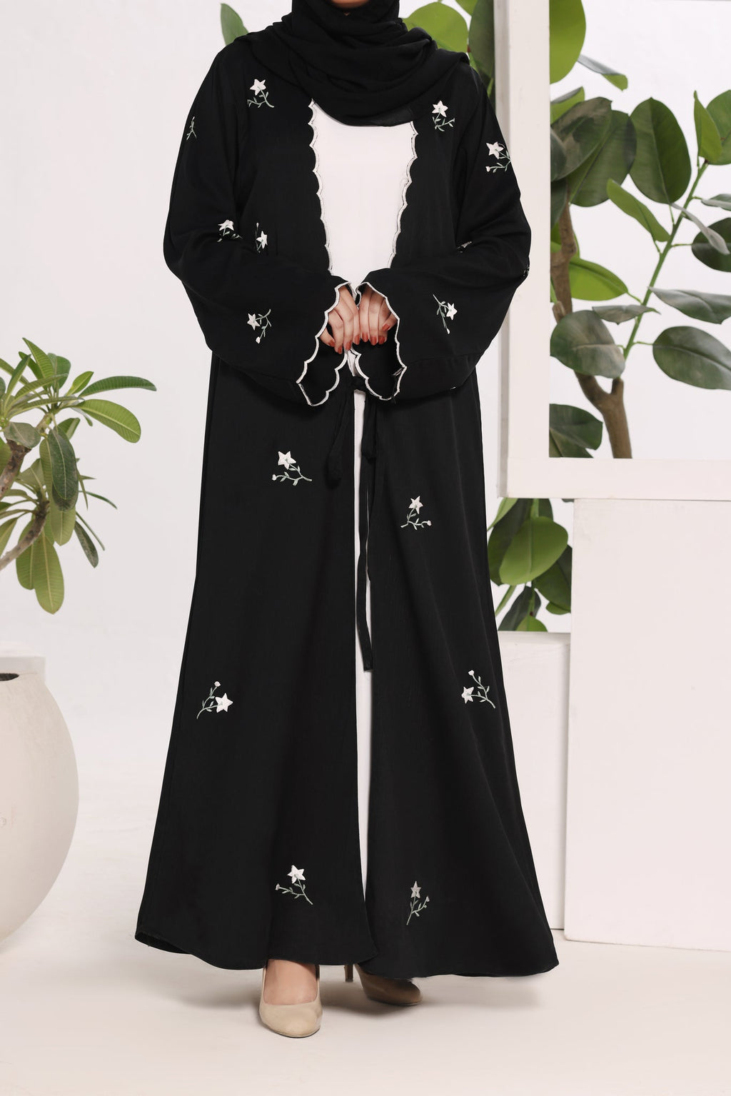 Aleena Black Abaya by Al Deebaj, photo 8