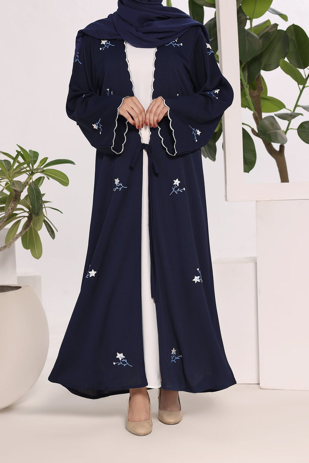 Aleena Blue Abaya by Al Deebaj, photo 2