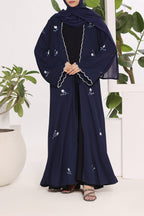 Aleena Blue Abaya by Al Deebaj