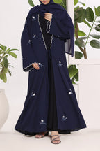 Aleena Blue Abaya by Al Deebaj, photo 7