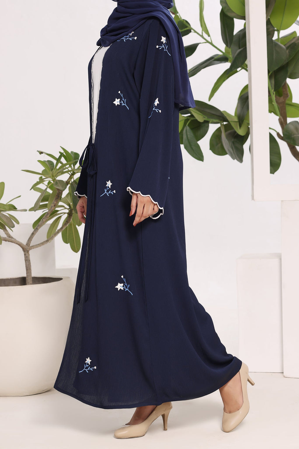 Aleena Blue Abaya by Al Deebaj, photo 5