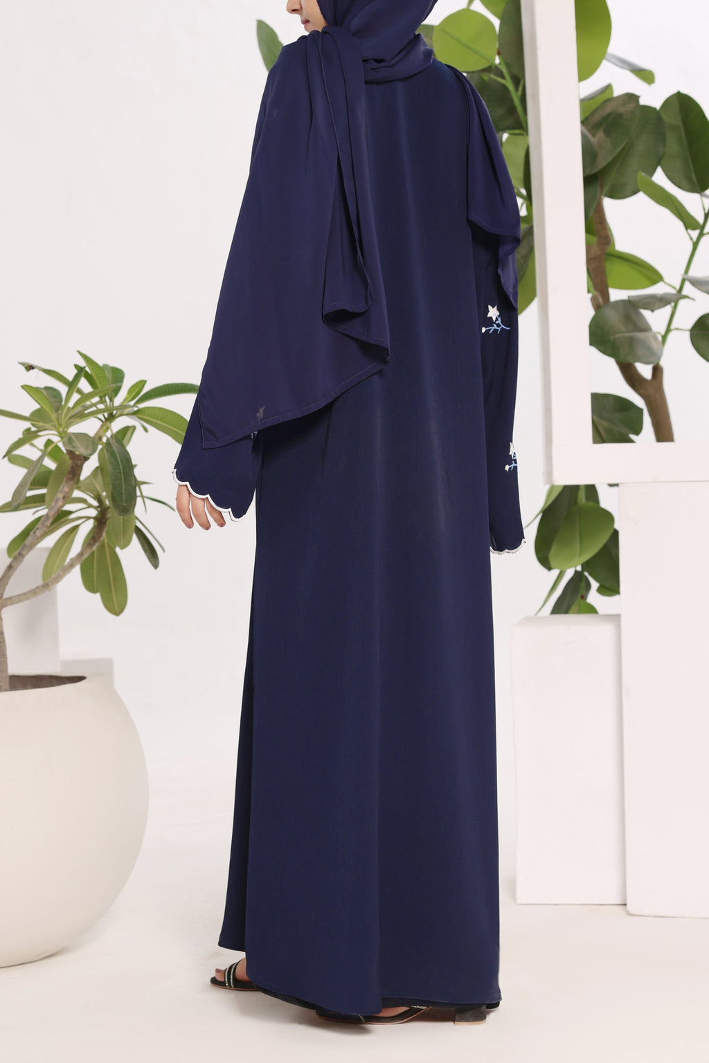 Aleena Blue Abaya by Al Deebaj, photo 8