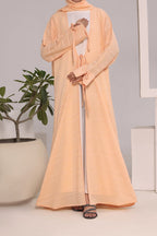 Habiba Peach Abaya by Al Deebaj, photo 7