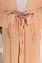Habiba Peach Abaya by Al Deebaj, photo 2