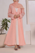 Habiba Pink Abaya by Al Deebaj