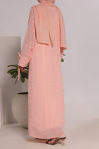 Habiba Pink Abaya by Al Deebaj, photo 4