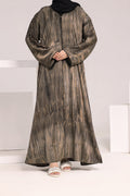 Desert Silk Printed Abaya by Al Deebaj