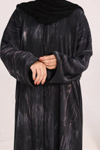 Black Pearl Printed Abaya by Al Deebaj, photo 4