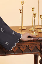 Farheen Grey Abaya by Al Deebaj, photo 4