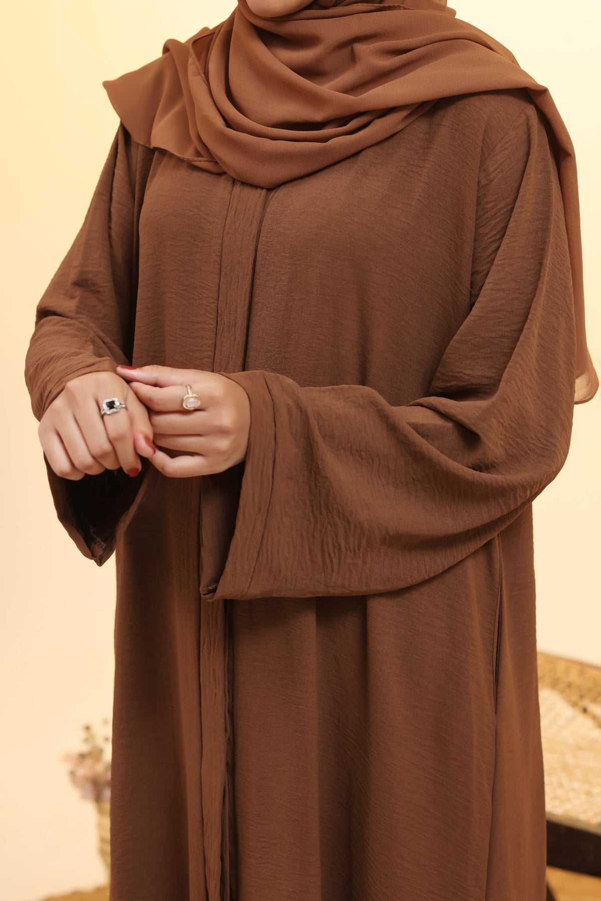 Mehar Brown Abaya by Al Deebaj, photo 2