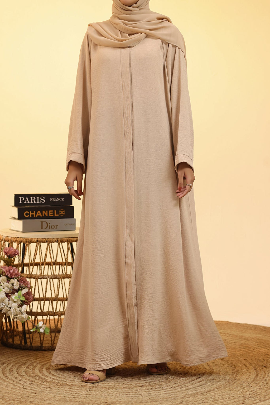 Mehar Sandy Abaya by Al Deebaj