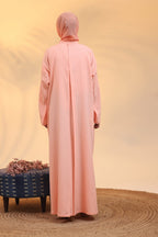 Rania Pink Abaya by Al Deebaj, photo 4
