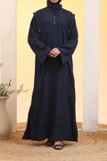 Reem Navy Abaya by Al Deebaj