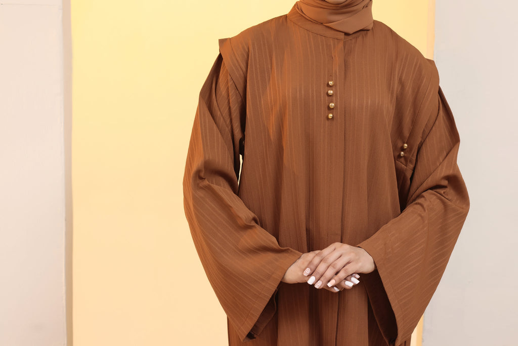 Reem Brown Abaya by Al Deebaj, photo 7