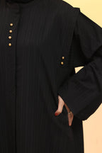 Reem Black Abaya by Al Deebaj, photo 4
